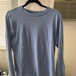 Abercrombie & Fitch Sky Blue Long Sleeve Shirt